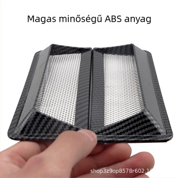Hailongtai ABS Autó légcsatorna dekoratív matrica, ragasztó típusú telepítés