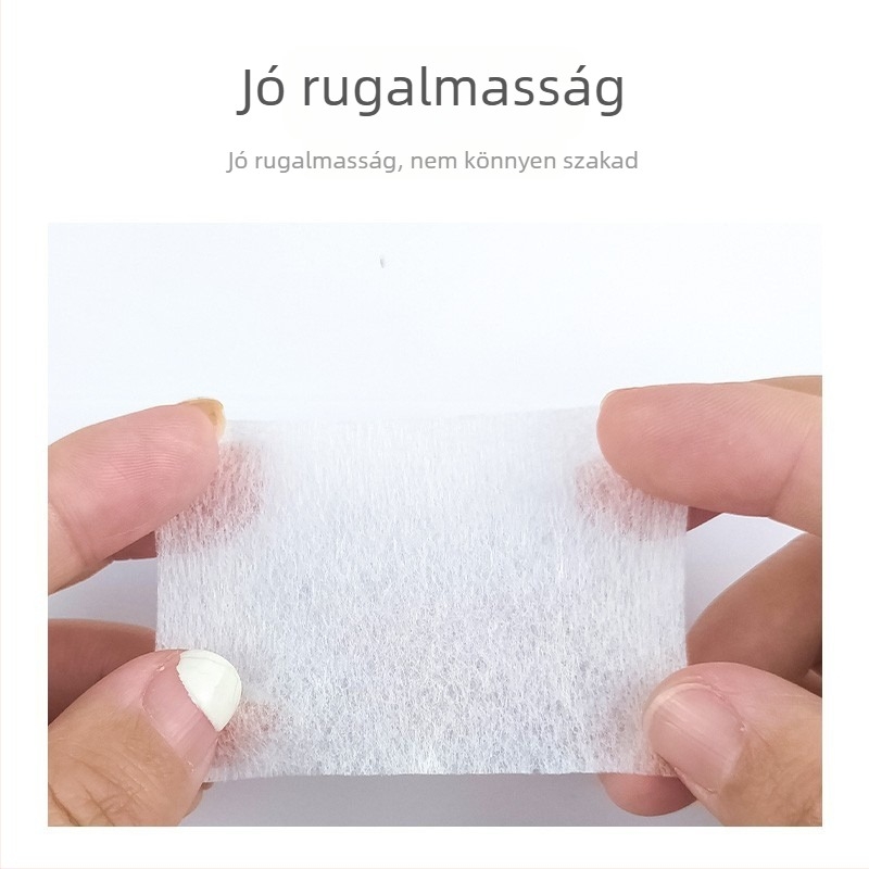Nagy csomagolású sminkeltávolító vattapárnák – smink eltávolítására, köröm tisztítására és szempillák ápolására