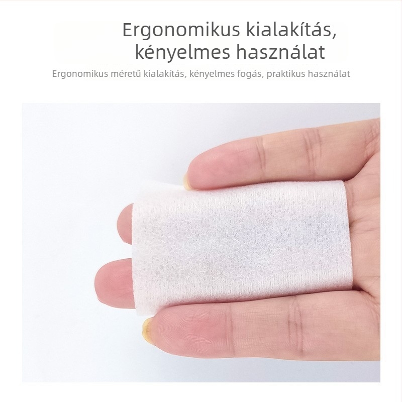 Nagy csomagolású sminkeltávolító vattapárnák – smink eltávolítására, köröm tisztítására és szempillák ápolására