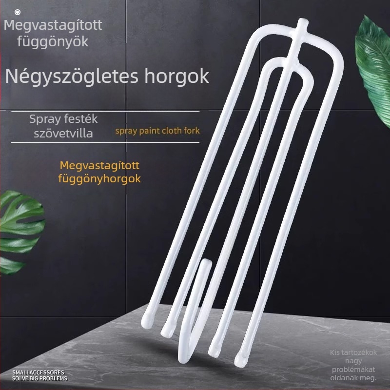Négyágú függönyhorgok