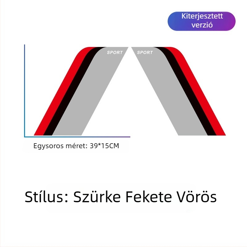Autó kerékív dekoratív matrica - erős tapadás, ragasztásos felhelyezés, testreszabható feldolgozás