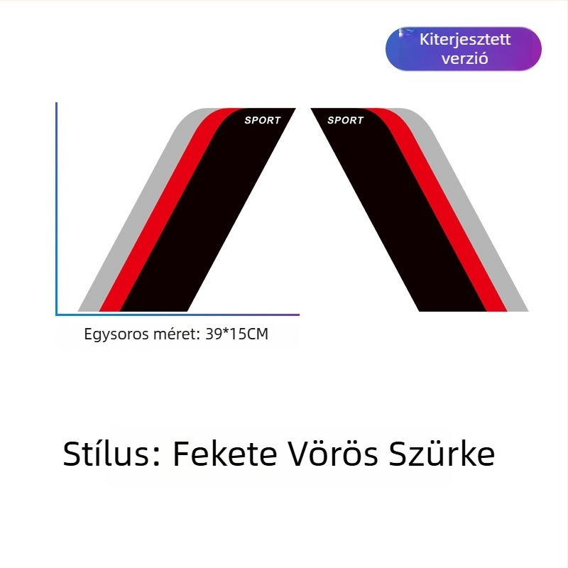 Autó kerékív dekoratív matrica - erős tapadás, ragasztásos felhelyezés, testreszabható feldolgozás