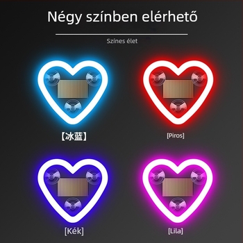 Műanyag autómatrica geometriai mintával, rögzítés szívócsészével az autó oldalára