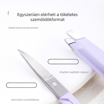 Etif szemöldök formázó készlet: szemöldök-trimmer, olló és klipsz, PC anyag