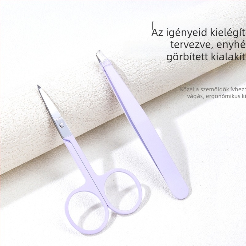 Etif szemöldök formázó készlet: szemöldök-trimmer, olló és klipsz, PC anyag