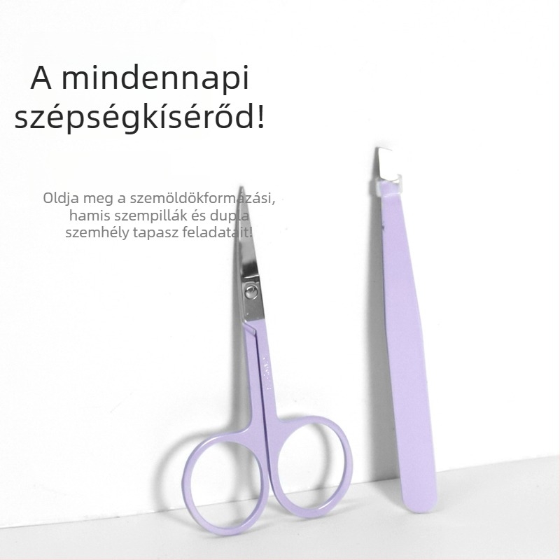 Etif szemöldök formázó készlet: szemöldök-trimmer, olló és klipsz, PC anyag