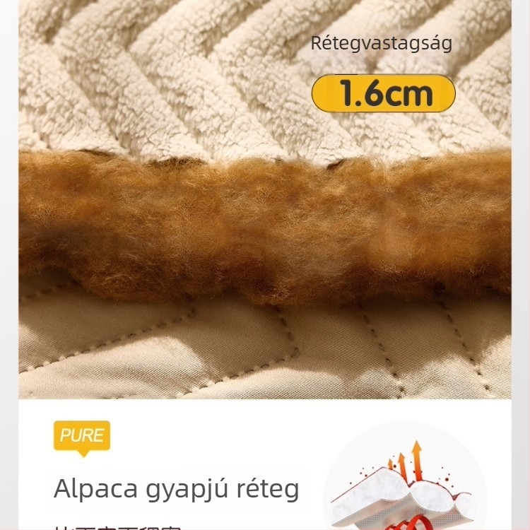 Szélvédett és meleg függönyök téli izolációval, teljes sötétítés, ultra vastag hangszigetelés