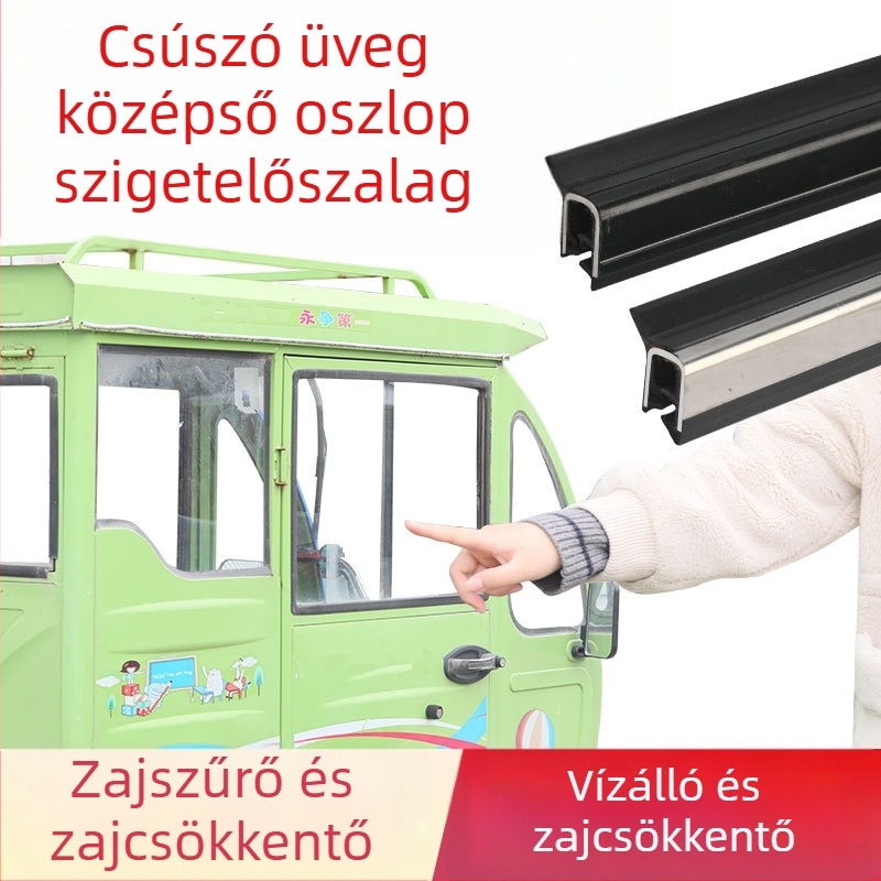 Ajtó- és ablak-tömítés – gumi, univerzális, elektromos zárt háromkerekű járműhöz
