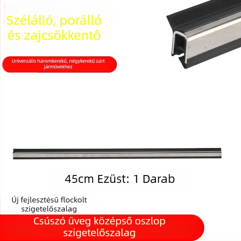 Ajtó- és ablak-tömítés – gumi, univerzális, elektromos zárt háromkerekű járműhöz