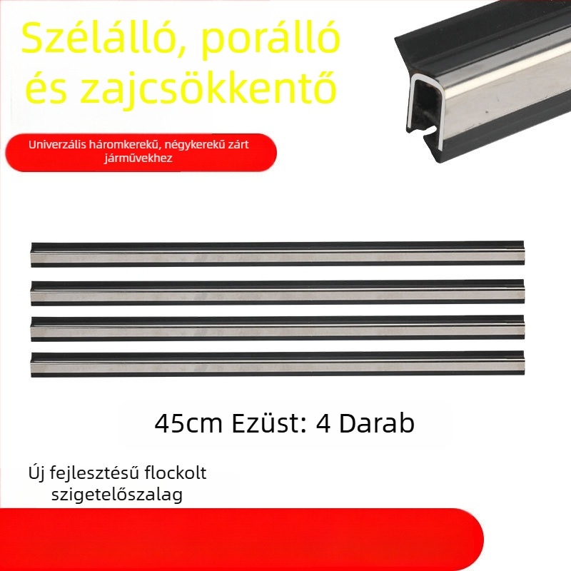 Ajtó- és ablak-tömítés – gumi, univerzális, elektromos zárt háromkerekű járműhöz