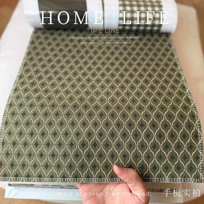 Jacquard függöny barna Maillard árnyalatban, kiváló minőségű nappali anyag, francia vintage stílus