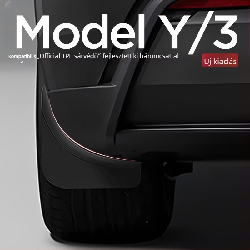Kerékdob a Tesla Model Y/Model 3-hoz (új verzió) – dekoratív módosító kiegészítő automata hajtású járművekhez