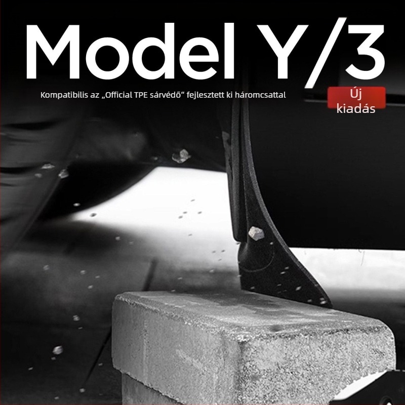 Kerékdob a Tesla Model Y/Model 3-hoz (új verzió) – dekoratív módosító kiegészítő automata hajtású járművekhez