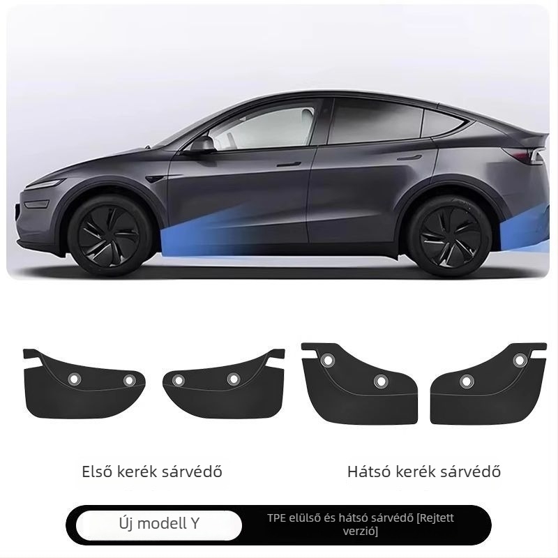 Kerékdob a Tesla Model Y/Model 3-hoz (új verzió) – dekoratív módosító kiegészítő automata hajtású járművekhez