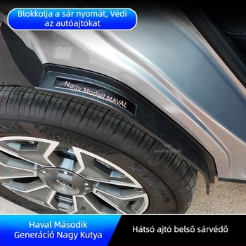 Haval Dargo 2. generációs sárvédők, hátsó kerék belső burkolatok és kerékív módosító alkatrészek