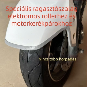 Univerzális sárvédővédő csík elektromos rollerekhez, motorkerékpárokhoz és háromkerekűekhez – PVC öntapadó, karcolásálló, dekoratív él
