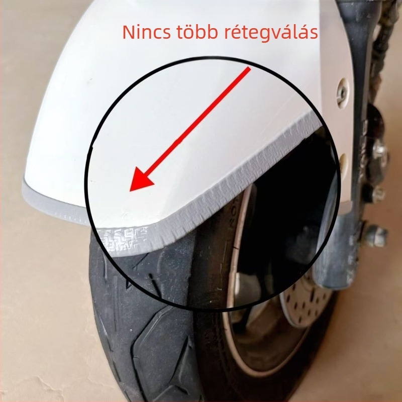Univerzális sárvédővédő csík elektromos rollerekhez, motorkerékpárokhoz és háromkerekűekhez – PVC öntapadó, karcolásálló, dekoratív él