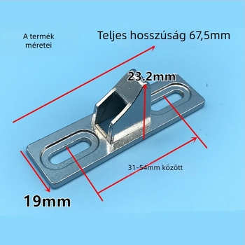 Kampózár tartozék csúszó ablakokhoz – Zero Yue, cink ötvözet, modern stílus