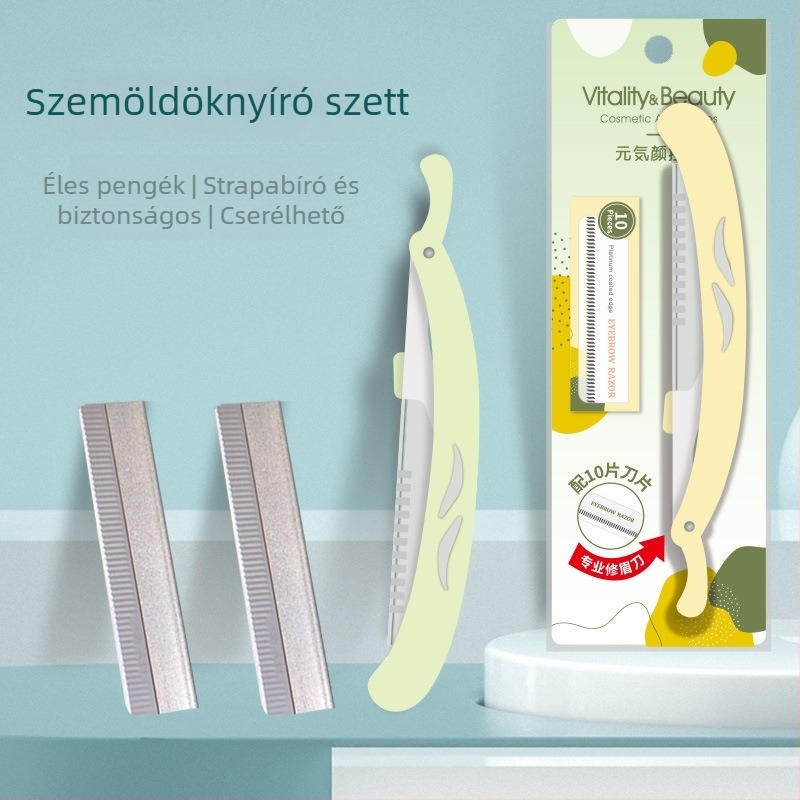 Szemöldök-trimmelő — Sandi yipin, borotvaéles, Guangzhou eredetű, termékkód Sd-d042