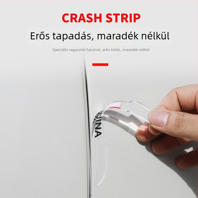 Autó ajtó ütésvédő csík — műanyag, modell Blade anti-collision patch, testreszabható feldolgozás