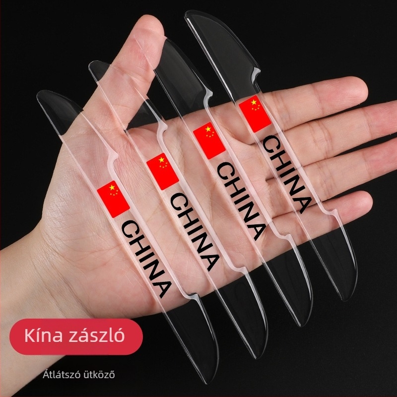 Autó ajtó ütésvédő csík — műanyag, modell Blade anti-collision patch, testreszabható feldolgozás