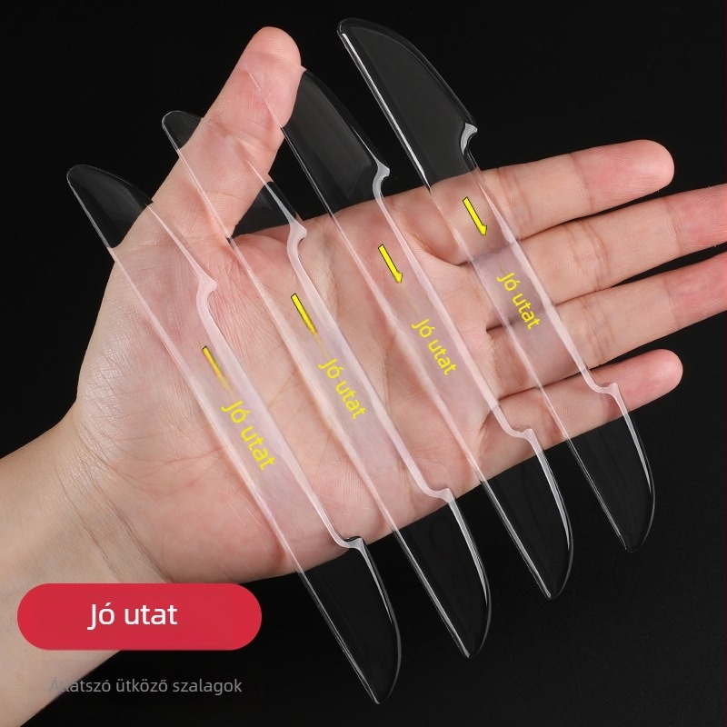 Autó ajtó ütésvédő csík — műanyag, modell Blade anti-collision patch, testreszabható feldolgozás