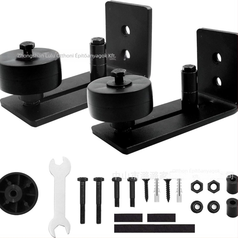 Lengésgátló stopper csúszó ajtókhoz, vasból készült, alkalmas fa és alumínium ajtókhoz, testreszabható feldolgozás, felület polírozása és porfestés