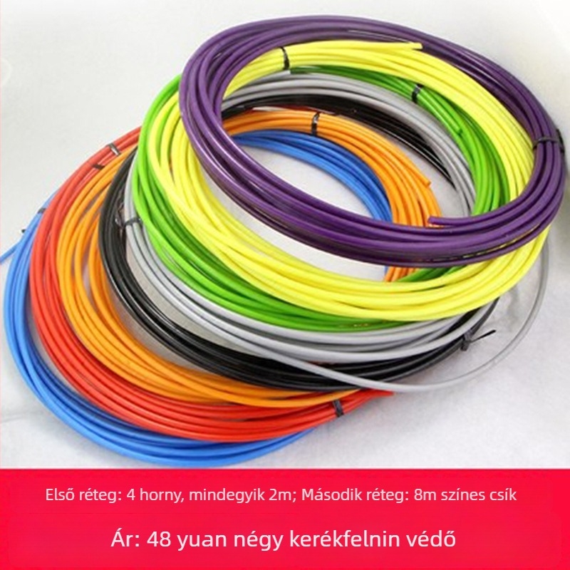 Yizhi Valley PVC-ból készült ütközésvédő csík autó kerékagyhoz, általános modell, kompatibil minden modellhez