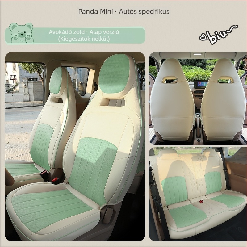 Geely Panda MINI teljes bőr autóülésvédő Xiangxuan, kopásálló bőr, testreszabható, speciális modellhez, minden évszakra