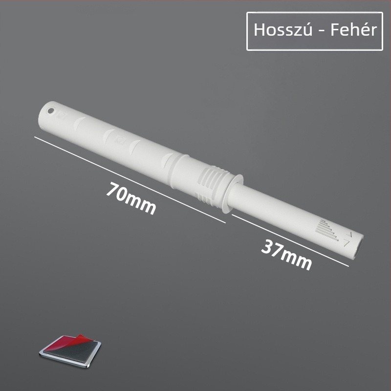 Szekrényajtóhoz rejtett mágneses érintőzár hardver, modell 048, ABS, injekciós öntés, modern minimalista stílus