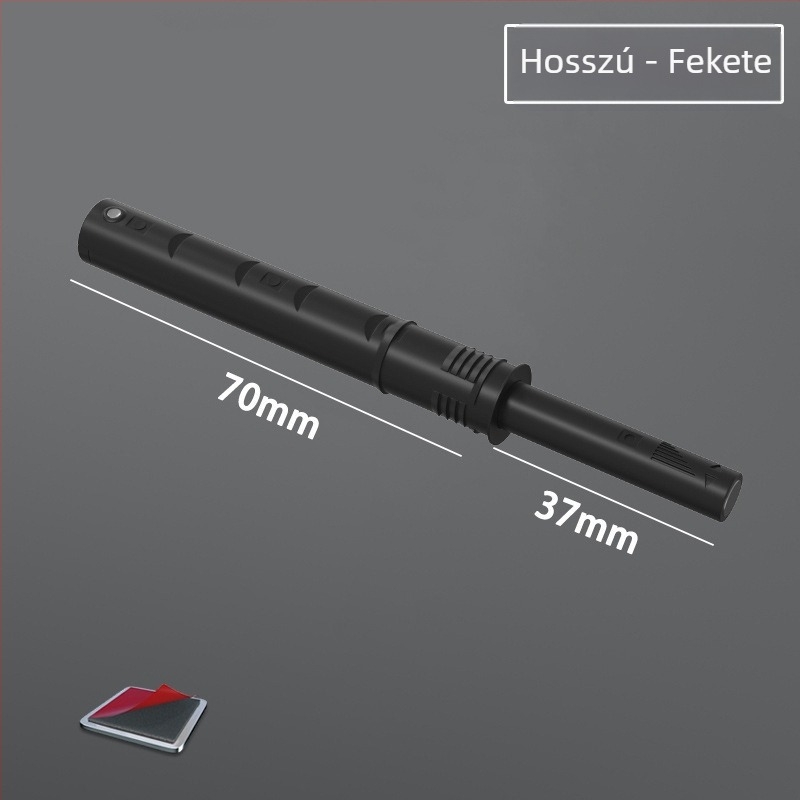 Szekrényajtóhoz rejtett mágneses érintőzár hardver, modell 048, ABS, injekciós öntés, modern minimalista stílus