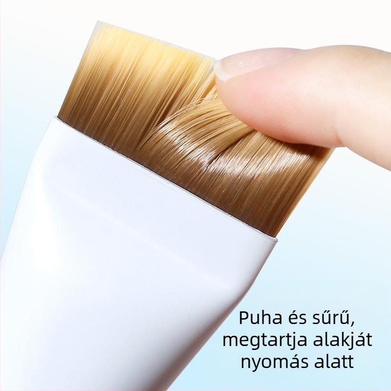 XIXI alapozó ecset, műanyag nyéllel, hordozható, csomagolásban, 1 darab