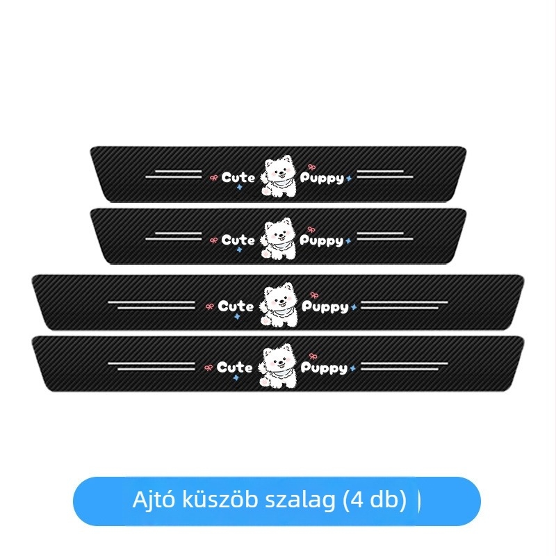 Szénszálas autó küszöbvédő - univerzális küszöbvédő, modell: szénszálas küszöb, anyag: szénszálas, testreszabás elérhető