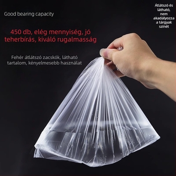 Egyszer használatos mosdómedence zacskó kozmetikai szalonok számára, átlátszó és szakadásálló, 450 db/csomag, Yin Color márka