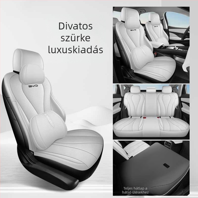 Bőr ülésvédő, teljesen zárt, négyévszakos légáteresztő, testre szabható