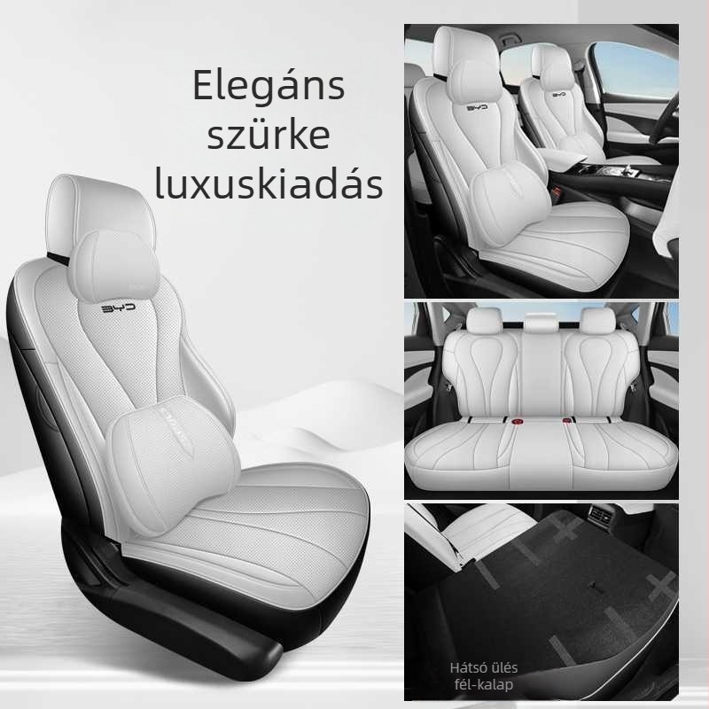 Bőr ülésvédő, teljesen zárt, négyévszakos légáteresztő, testre szabható