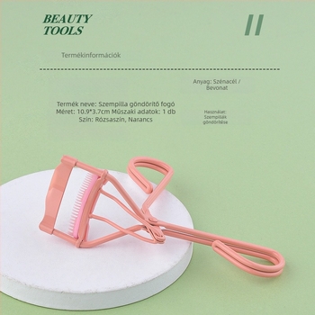 Fésűs szempillagörbítő, Meijia cat, manuális működés, részleges tartós formázás, 600 darabos csomag