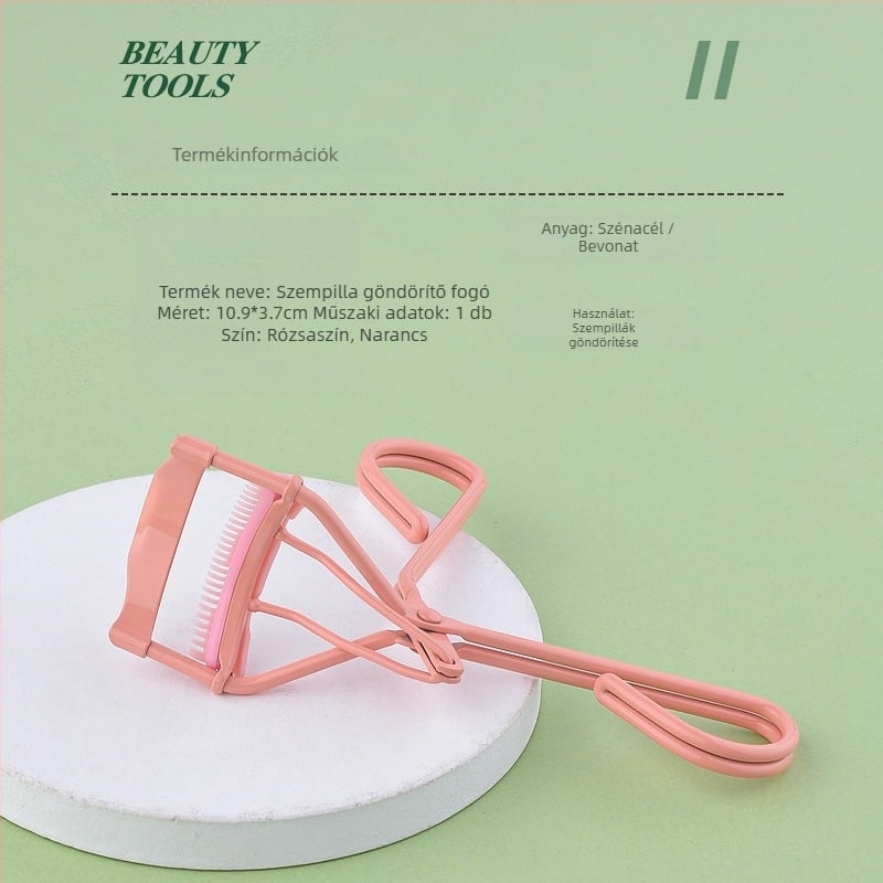 Fésűs szempillagörbítő, Meijia cat, manuális működés, részleges tartós formázás, 600 darabos csomag