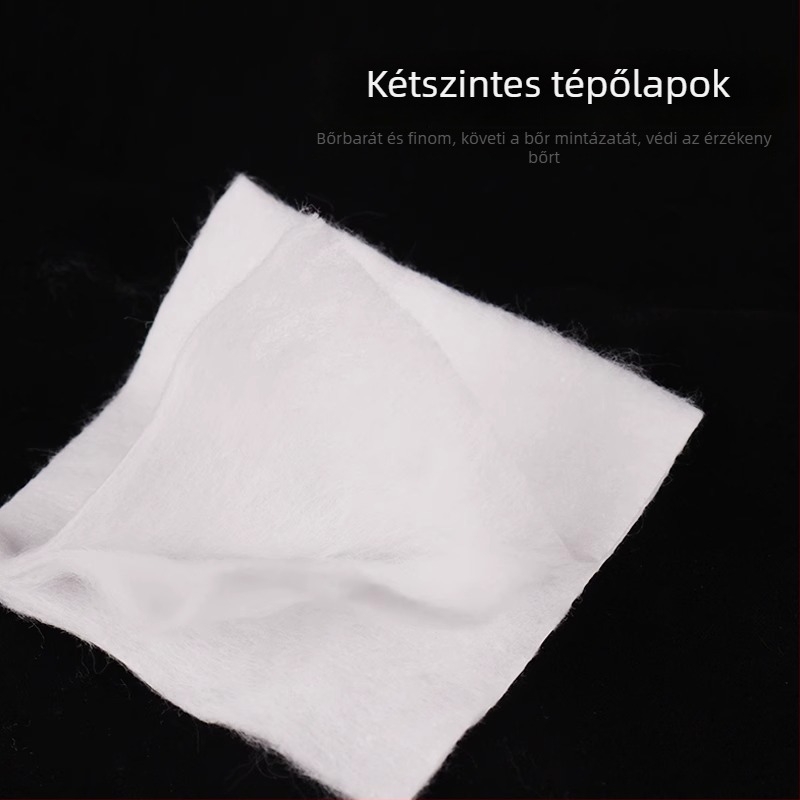 Dupla rétegű, vastag pamutlap sminklemosáshoz, márka Yin color, 1 csomag