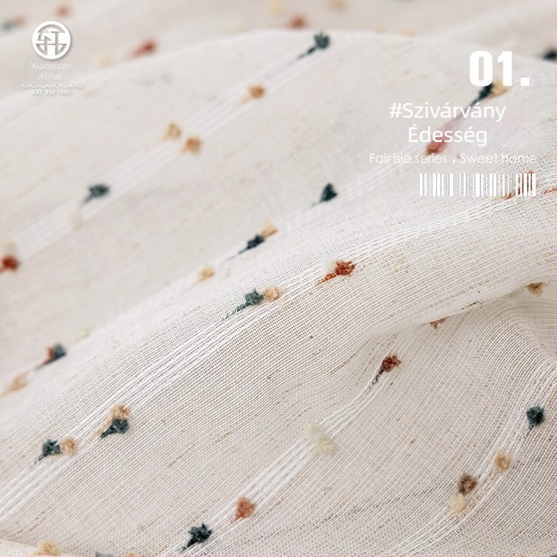 Japán inspirált poliészter függöny, modern minimalist dekoratív függöny a nappaliba, hálószobába és dolgozószobába