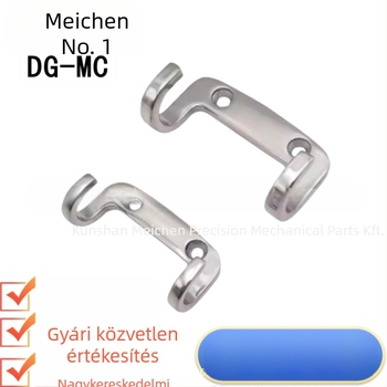 HFZ27-65/80 Rozsdamentes acél dupla horog | Tükörfényű felület, fürdőszoba, szekrények és garderobák számára | Meichen