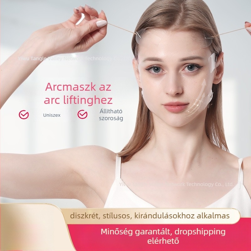 Arcfiatalító feszesítő tapaszok – átlátszó, nazolabialis redők és szarkalábakra, 40 db, márka iiuda