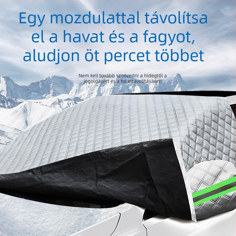 Bymaocar Előszélvédő hóvédő – alumíniumfilm, univerzális, snap-in telepítés