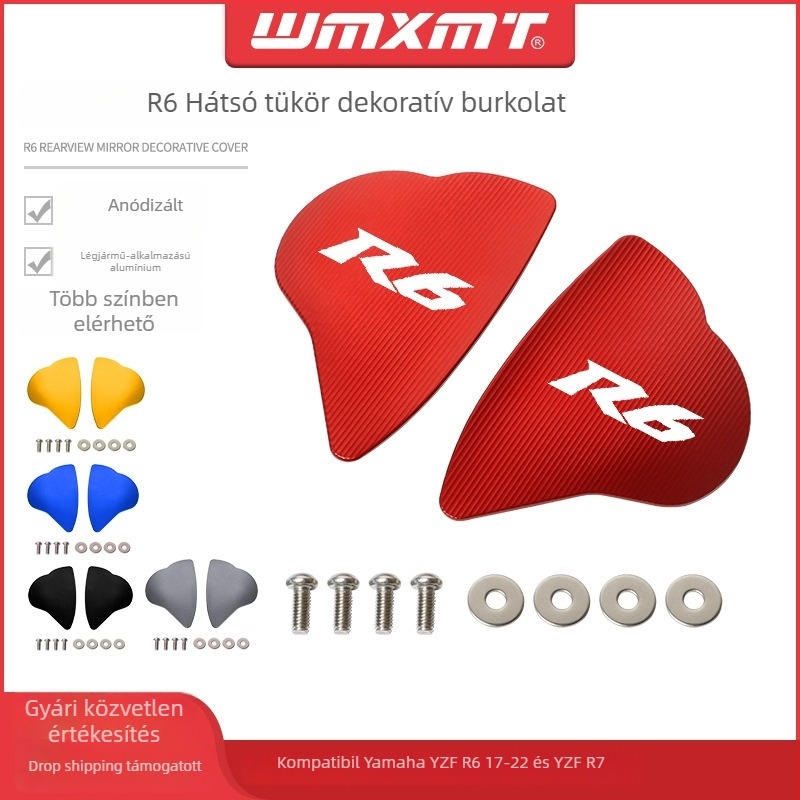 Yamaha YZF-R6/R7 tükrének dekoratív fedője (17–22, 21–23) – dekoratív védőfedél – Explorer Trading Firm