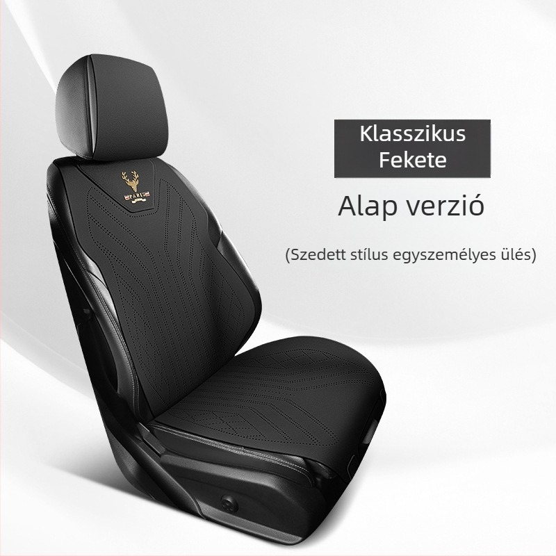 Autóülés huzat készlet, három darabos, bársonyos poliészter felülettel, keskeny derekú stílus, minden évszakra