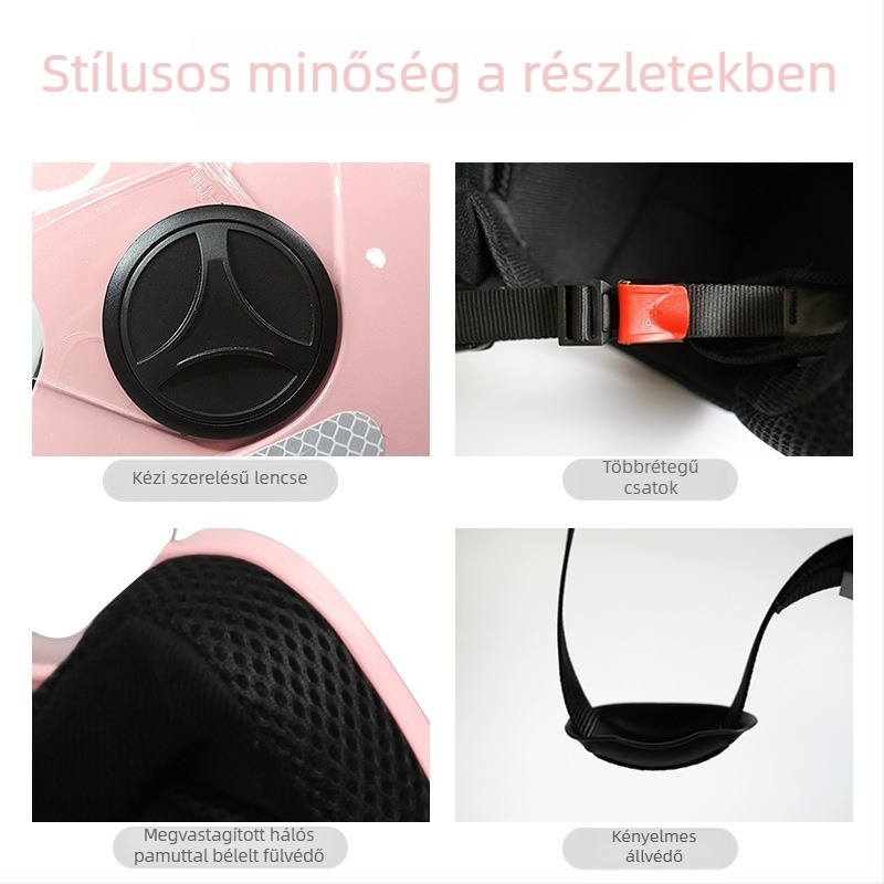 Elektromos motoros sisak, 3/4 stílus, ABS, 3C tanúsítvány, felnőtteknek, téli használatra (ABS, 3C tanúsítvány, 3/4 stílus, felnőttek, tél)