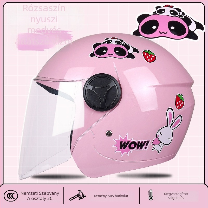 Elektromos motoros sisak, 3/4 stílus, ABS, 3C tanúsítvány, felnőtteknek, téli használatra (ABS, 3C tanúsítvány, 3/4 stílus, felnőttek, tél)