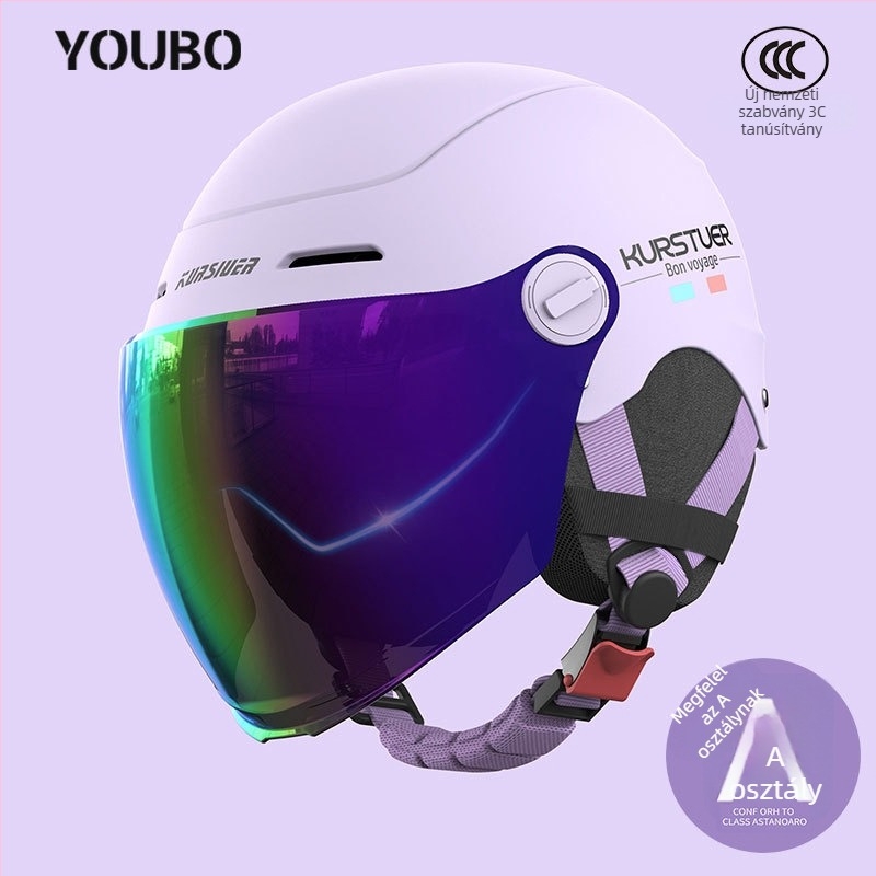 ABS fél sisak, 3C tanúsítvány, nyári használat, elektromos járművekhez