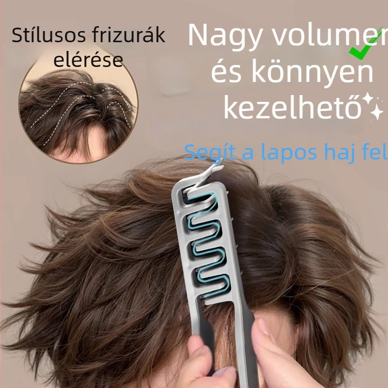Xingye hajformázó eszköz — otthoni használatra, puha textúrájú formázó fésű a frufruhoz