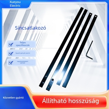 Függöny síncsatlakozó — kompatibilis egyenes, görbe és négyzet alakú sínekhez; modern minimalist stílus